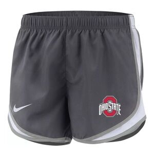 Ohio State Buckeyes Nike Women’s Tempo Performance Shorts - Charcoal Gray